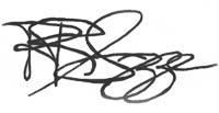 CEO's Signature