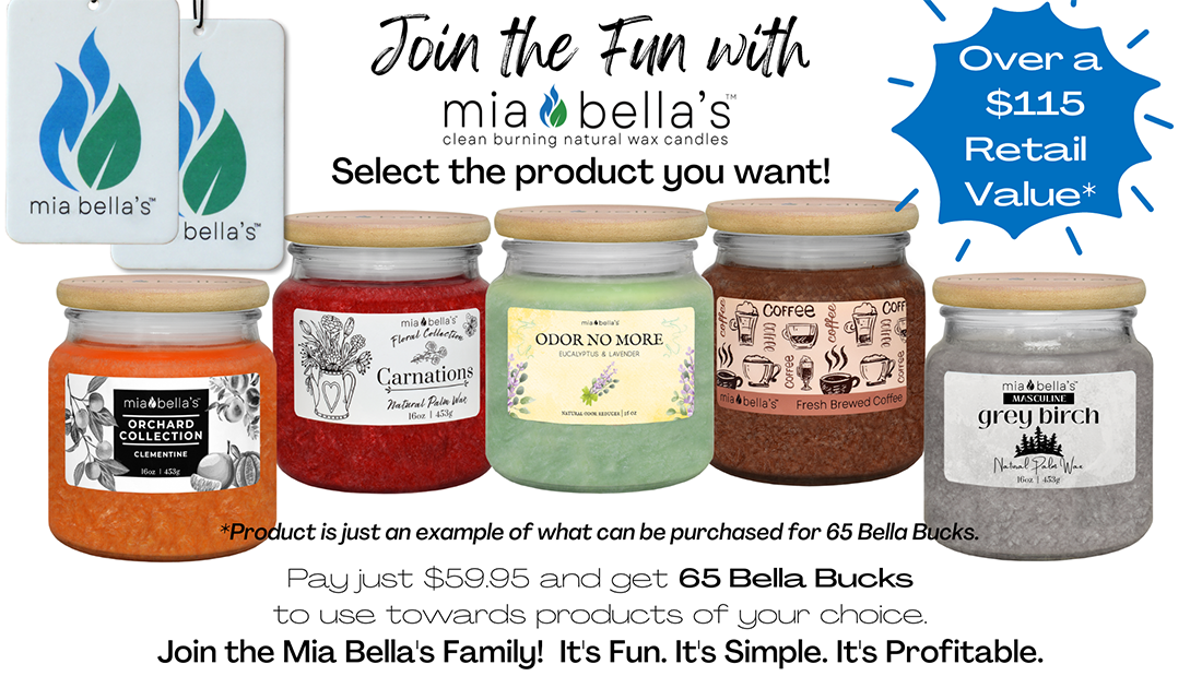 an Independent Distributor with ScentSations Inc. to sell Mia