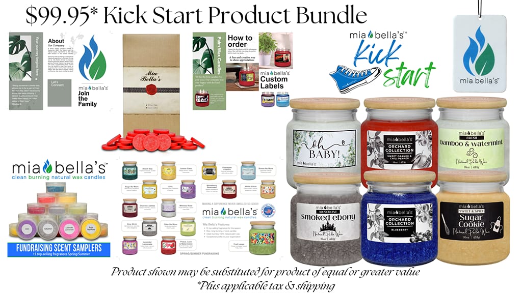 Kick Start Enrollment Bundle with 6 jars and other promotional material