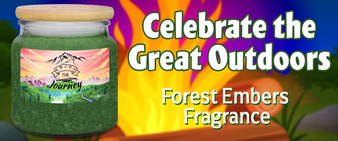 Enjoy the Journey - Celebrate the Great Outdoors - Forest Embers fragrance