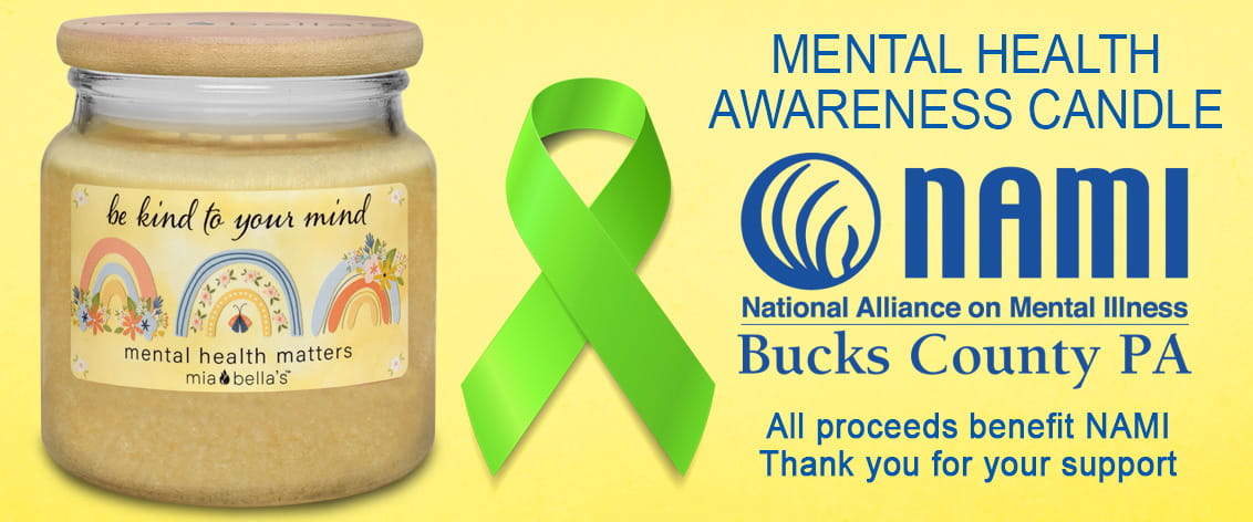 Mental Health Awareness - All proceeds benefit National Alliance on Mental Illness Bucks County, PA